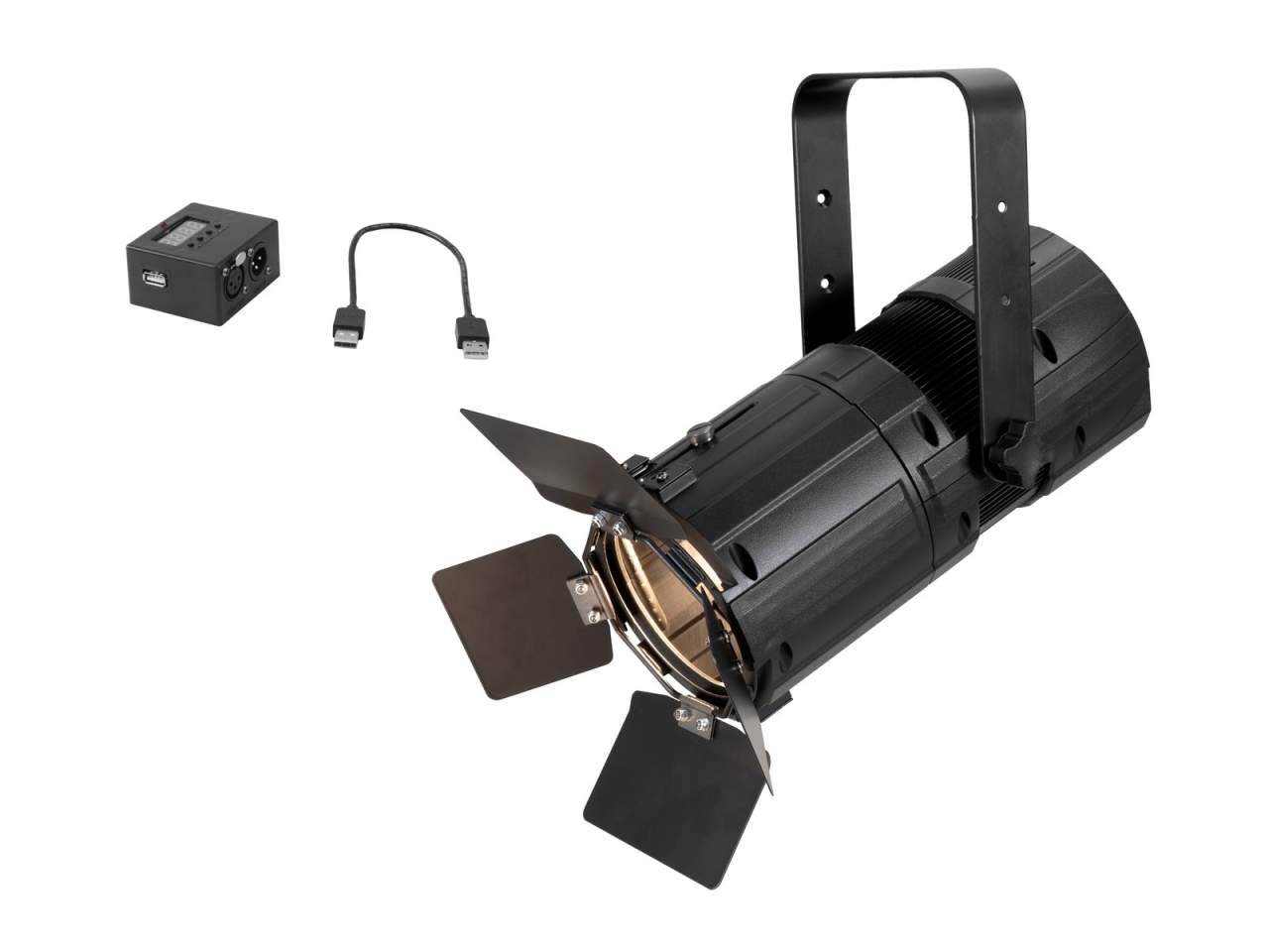 EUROLITE Set LED PFR-50 WW Fresnel Spot + DMX-Interface