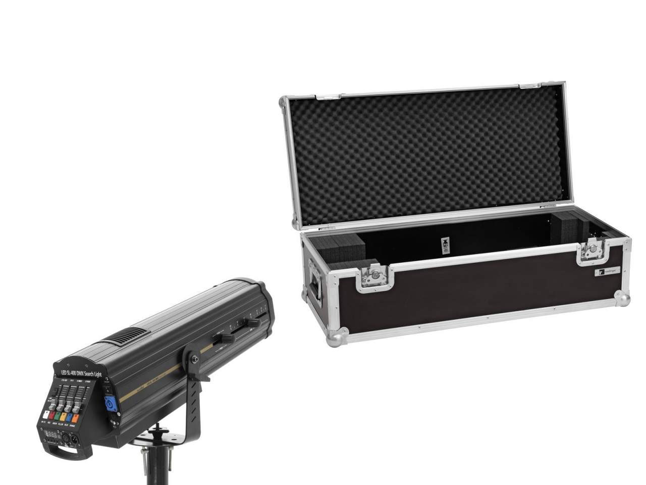 EUROLITE Set LED SL-400 DMX Search Light + Case EUROLITE Set LED SL-400 DMX Search Light + Case