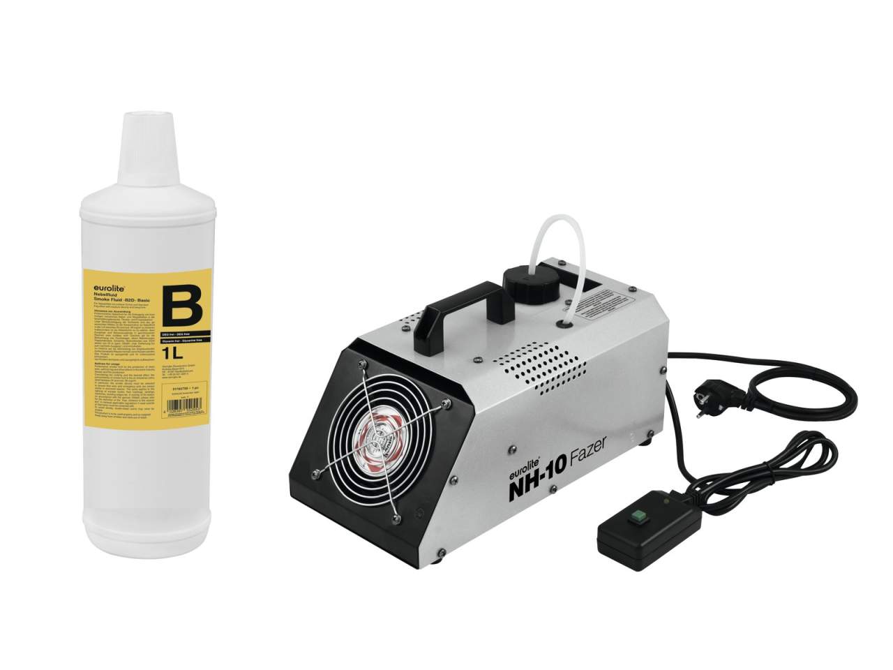 EUROLITE Set NH-10 + Smoke Fluid -B2D- 1l EUROLITE Set NH-10 + Smoke Fluid -B2D- 1l