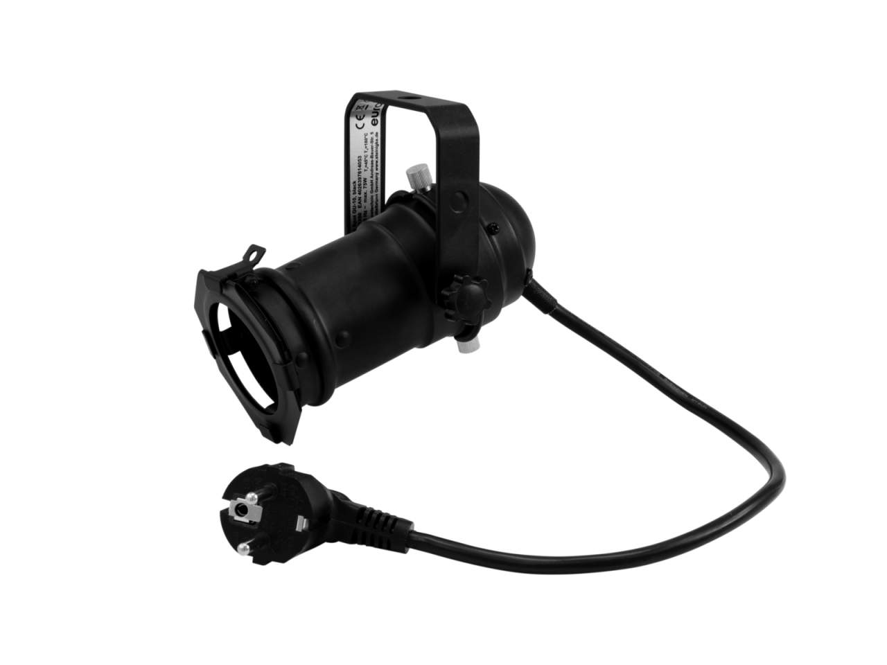 EUROLITE Set PAR-16 Spot GU-10 schwarz + GU-10 230V LED SMD 7W 3000K EUROLITE Set PAR-16 Spot GU-10 schwarz + GU-10 230V LED SMD 7W 3000K