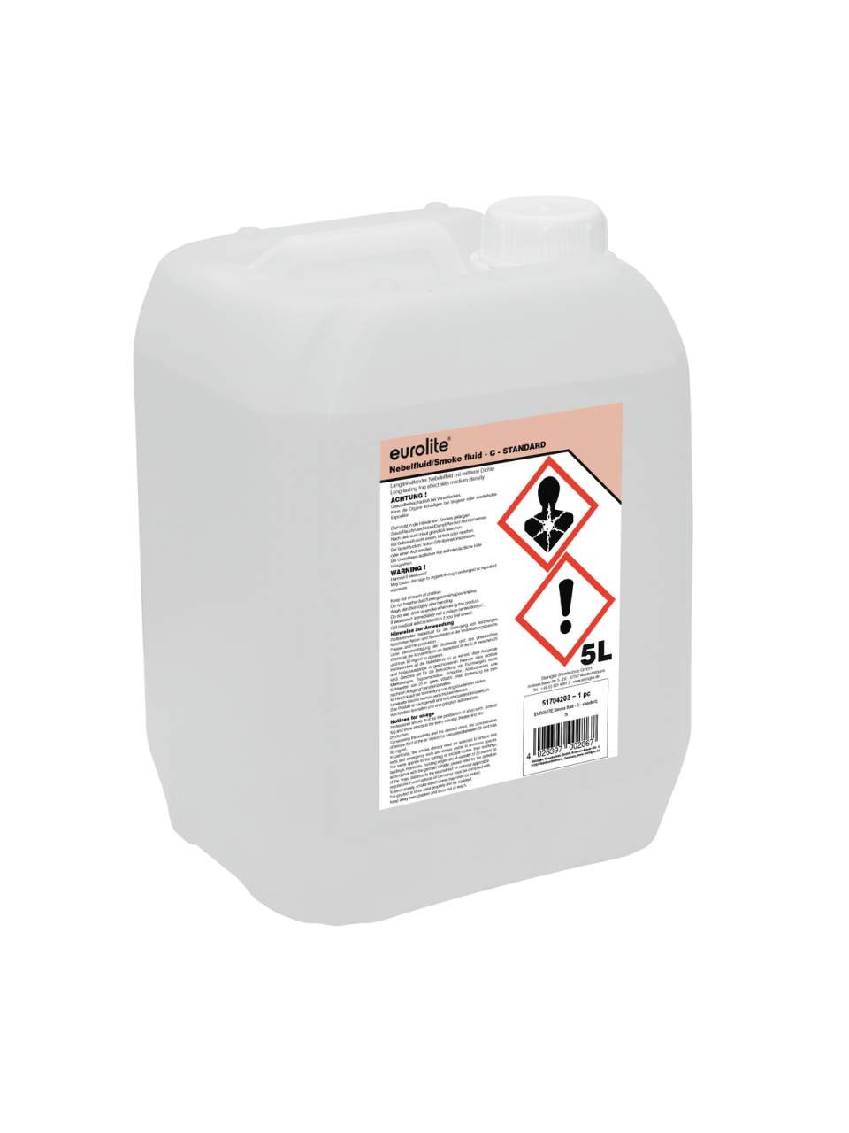 EUROLITE Smoke Fluid -C- Standard, 5l Nebelfluid EUROLITE Smoke Fluid -C- Standard, 5l Nebelfluid