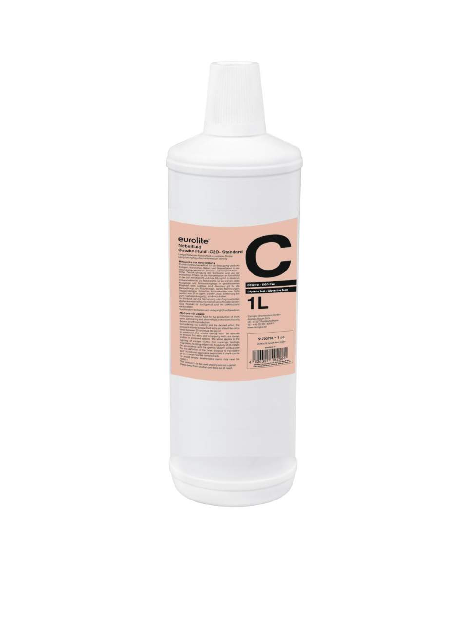 EUROLITE Smoke Fluid -C2D- Standard Nebelfluid 1l EUROLITE Smoke Fluid -C2D- Standard Nebelfluid 1l