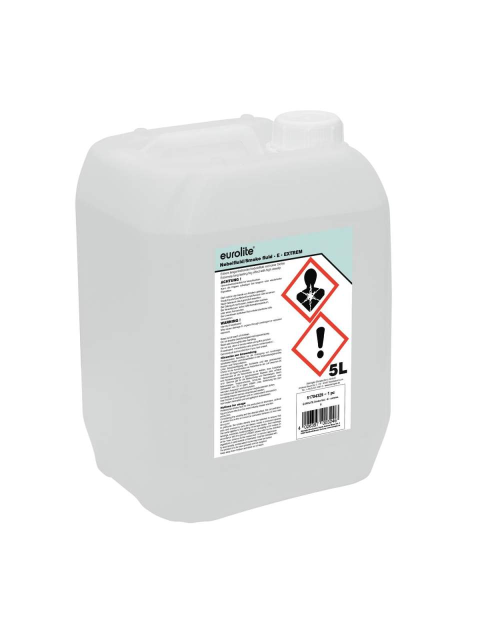 EUROLITE Smoke Fluid -E- Extrem, 5l Nebelfluid EUROLITE Smoke Fluid -E- Extrem, 5l Nebelfluid