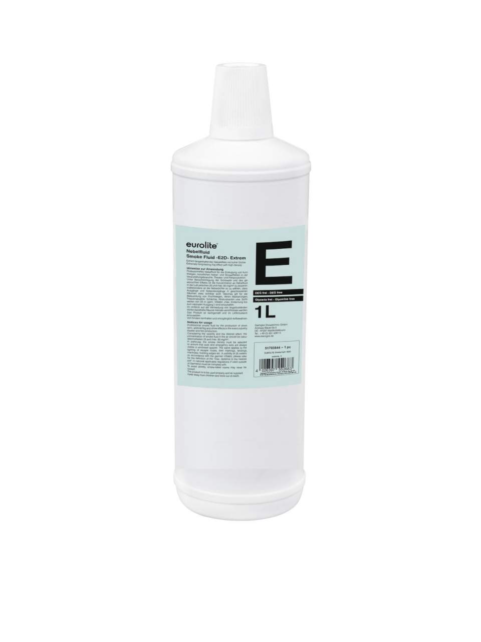 EUROLITE Smoke Fluid -E2D- Extrem Nebelfluid 1l EUROLITE Smoke Fluid -E2D- Extrem Nebelfluid 1l