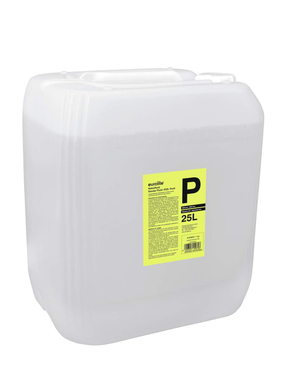 EUROLITE Smoke Fluid -P2D- Profi Nebelfluid 25l EUROLITE Smoke Fluid -P2D- Profi Nebelfluid 25l