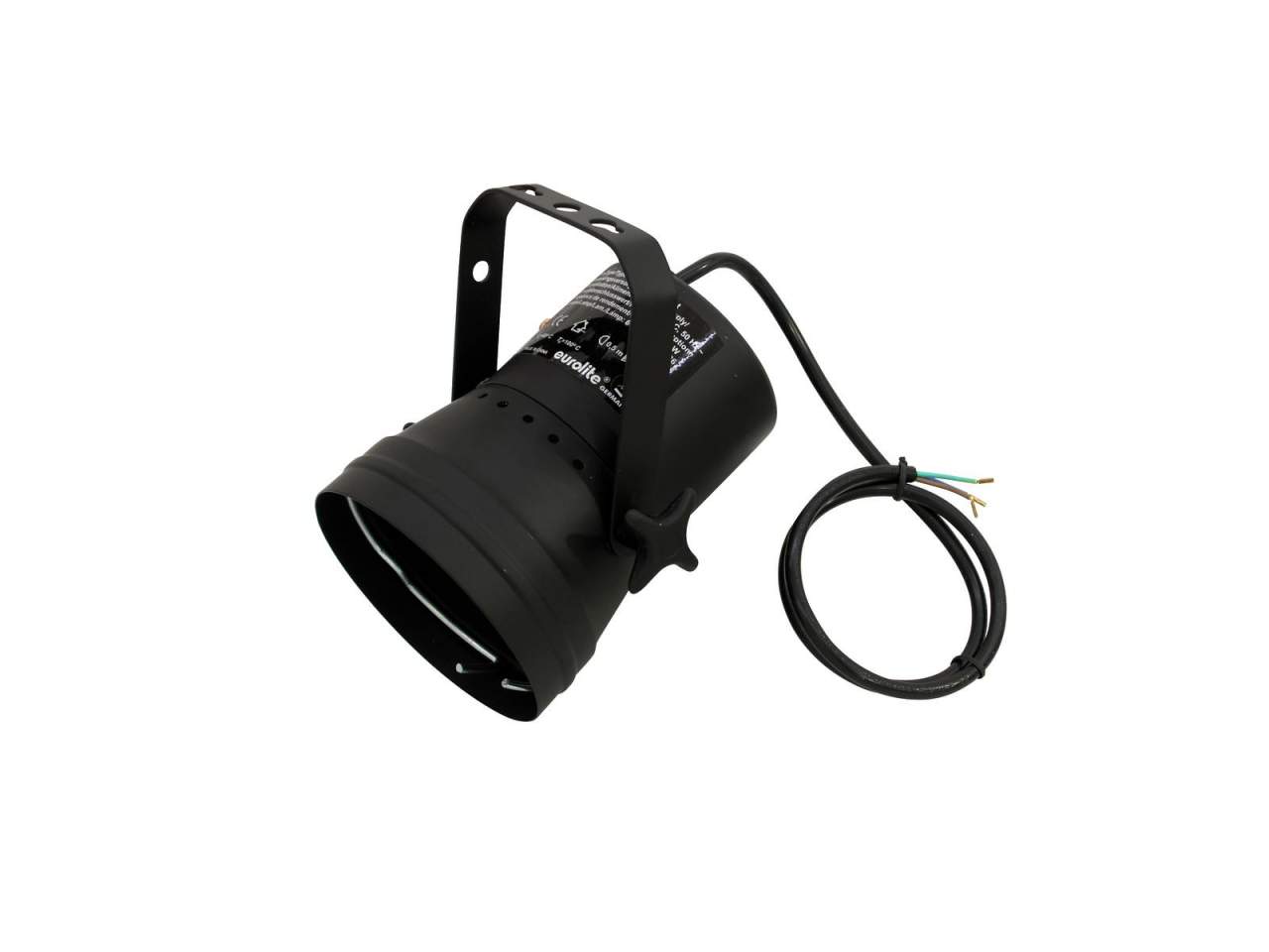 EUROLITE T-36 Pinspot mit Kabel, schwarz EUROLITE T-36 Pinspot mit Kabel, schwarz