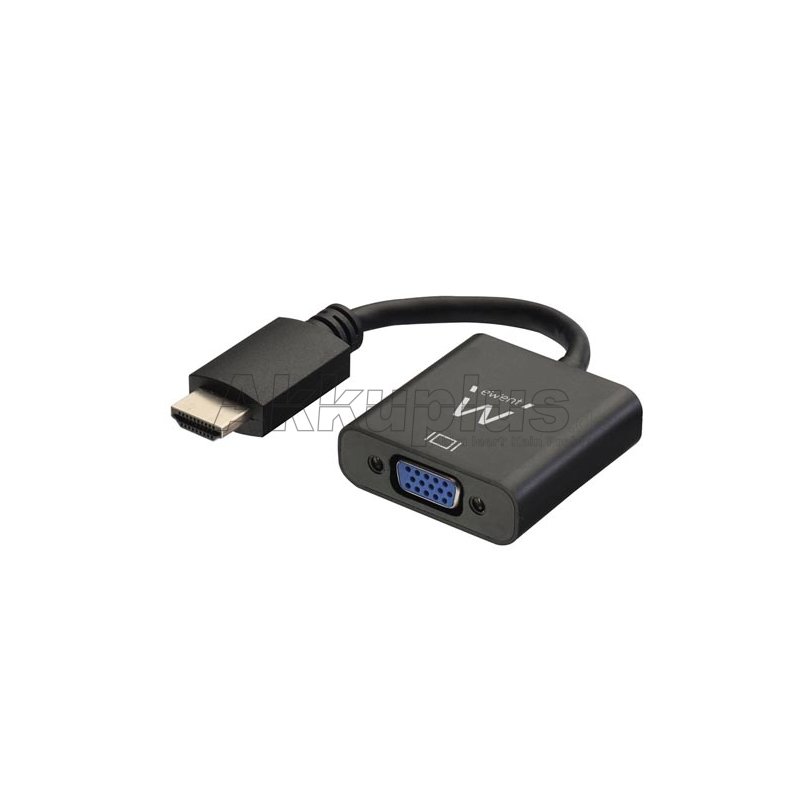 EWENT - HDMI® ZU VGA WANDLER MIT AUDIO