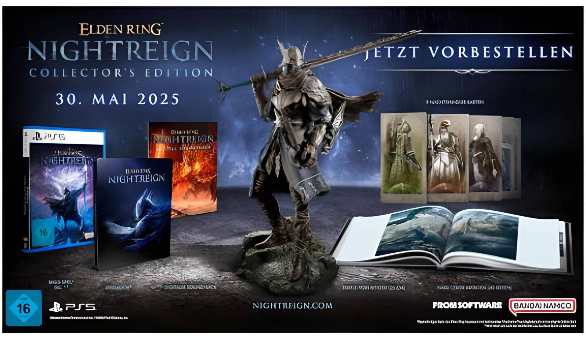 Elden Ring Nightreign PS-5 Collector Edition Elden Ring Nightreign PS-5 Collector Edition
