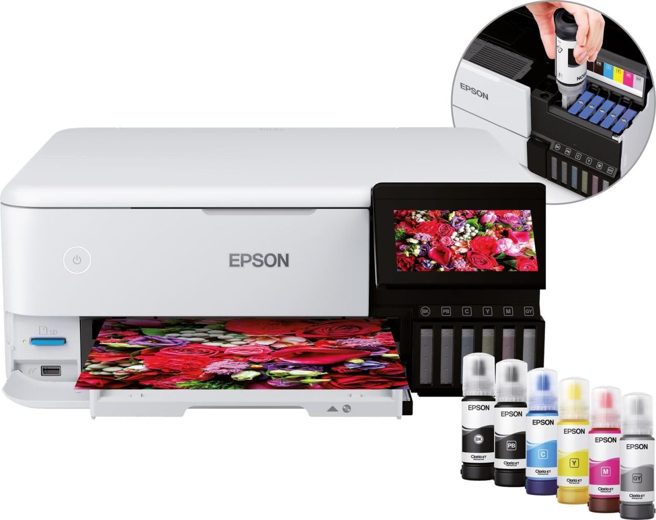 Epson EcoTank ET-8500 Tintenstrahl-Multifunktionsgerät