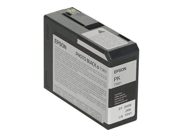 Epson Original T5801 Druckerpatrone photo schwarz 80ml (C13T580100)