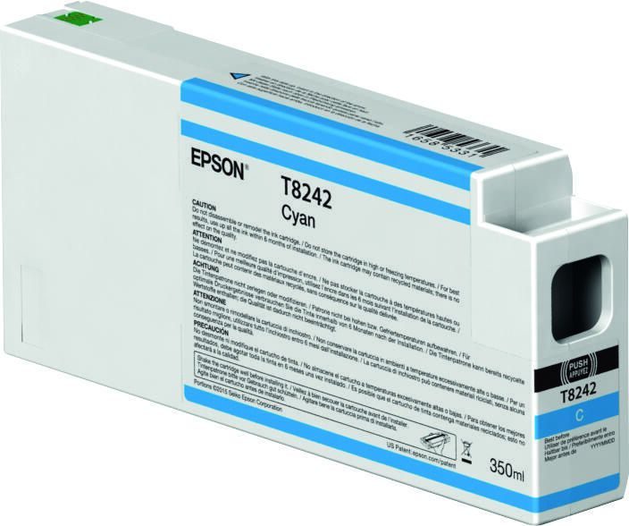 Epson Original T824200 Druckerpatrone cyan 350ml (C13T824200)