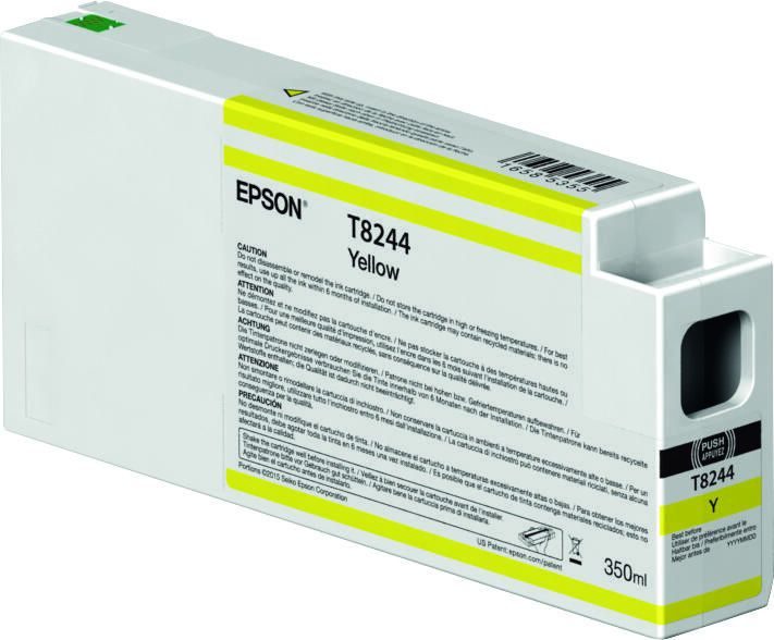 Epson Original T824400 Druckerpatrone gelb 350ml (C13T824400)