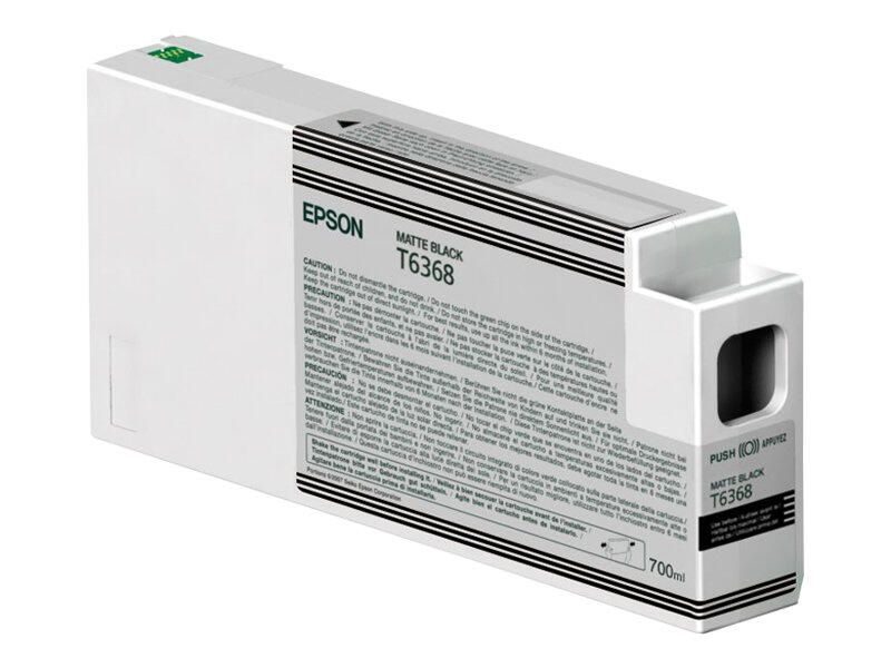 Epson Original UltraChrome HDR Druckerpatrone schwarz matt 700ml (C13T636800)