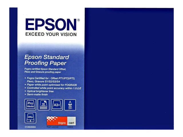 Epson Proofing Paper Standard - Halbmattes Proofing-Papier - 9 mil - Rolle (43,2 cm x 30,5 m) - 240 g/m2 - 1 Rolle(n)