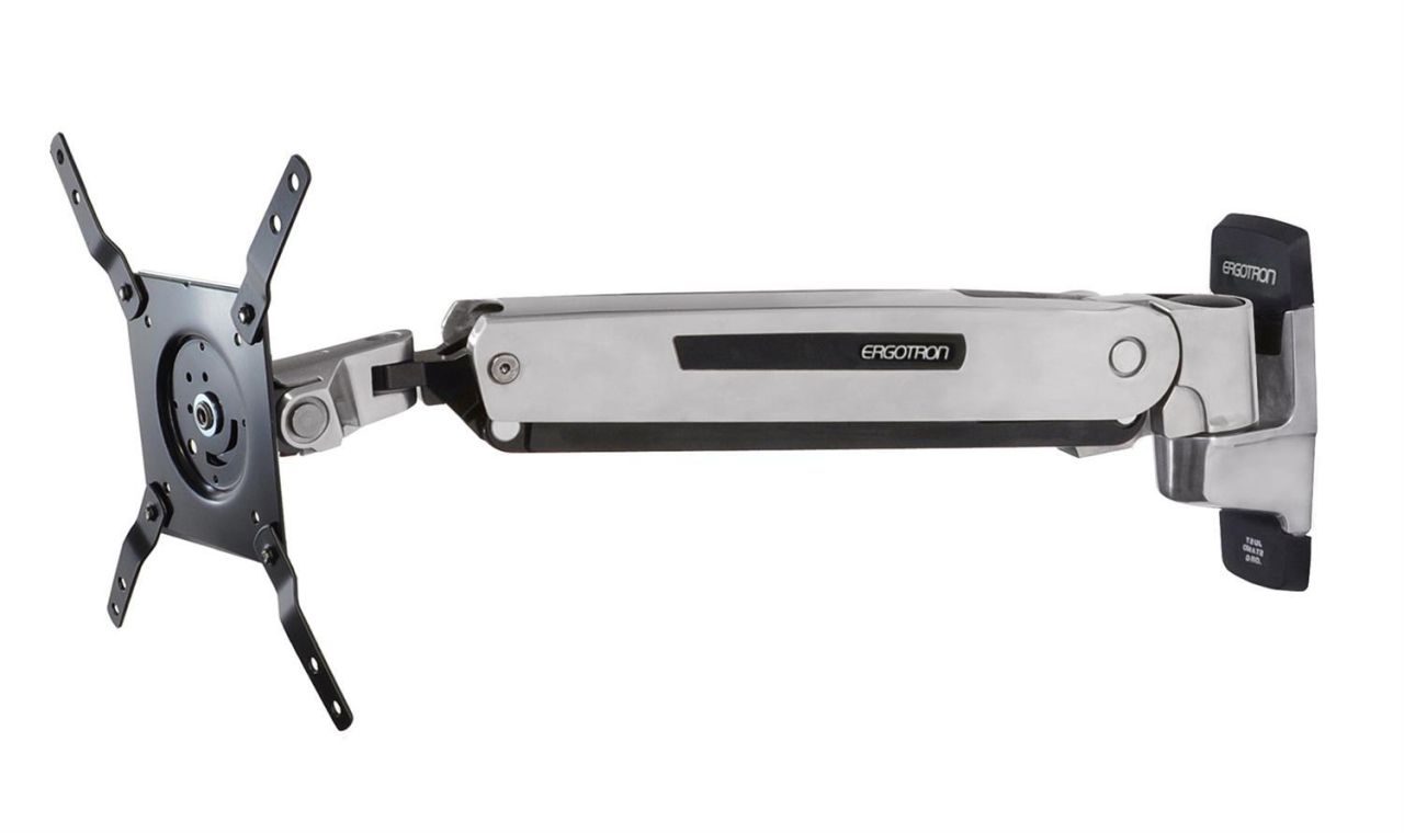 Ergotron Interaktiver Arm LD Wandhalterung für ein Display bis 106,68 cm 42 Zoll Aluminium