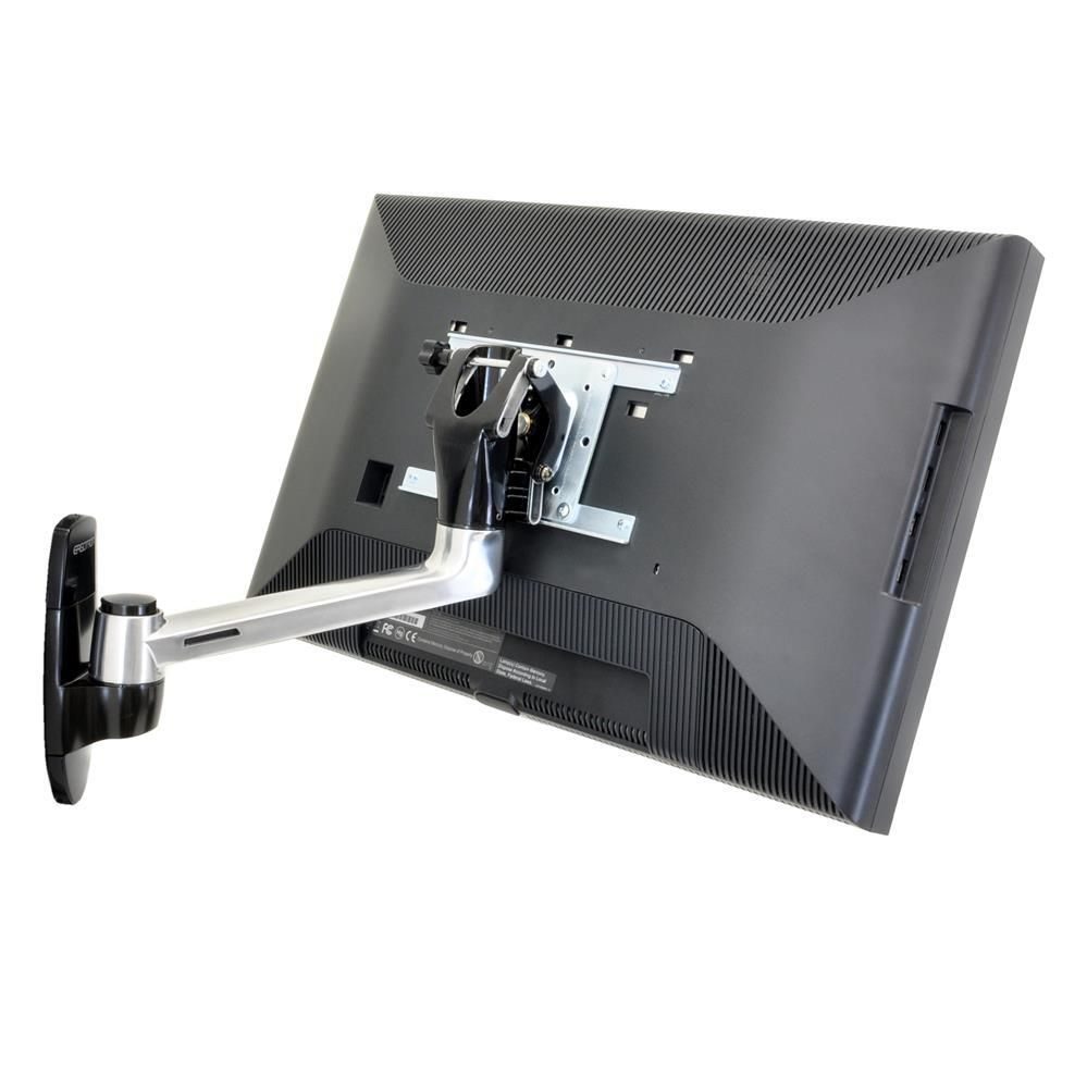 Ergotron LX HD Schwenkarm Wandhalterung für einen Monitor bis 106,68 cm (42 Zoll) Aluminium