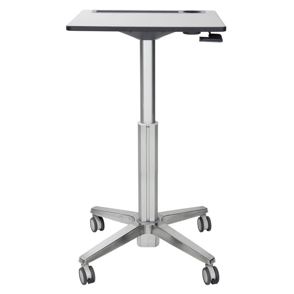 Ergotron LearnFit® mobiler Steh-Sitz Tisch mit 40.6cm Höhenverstellung