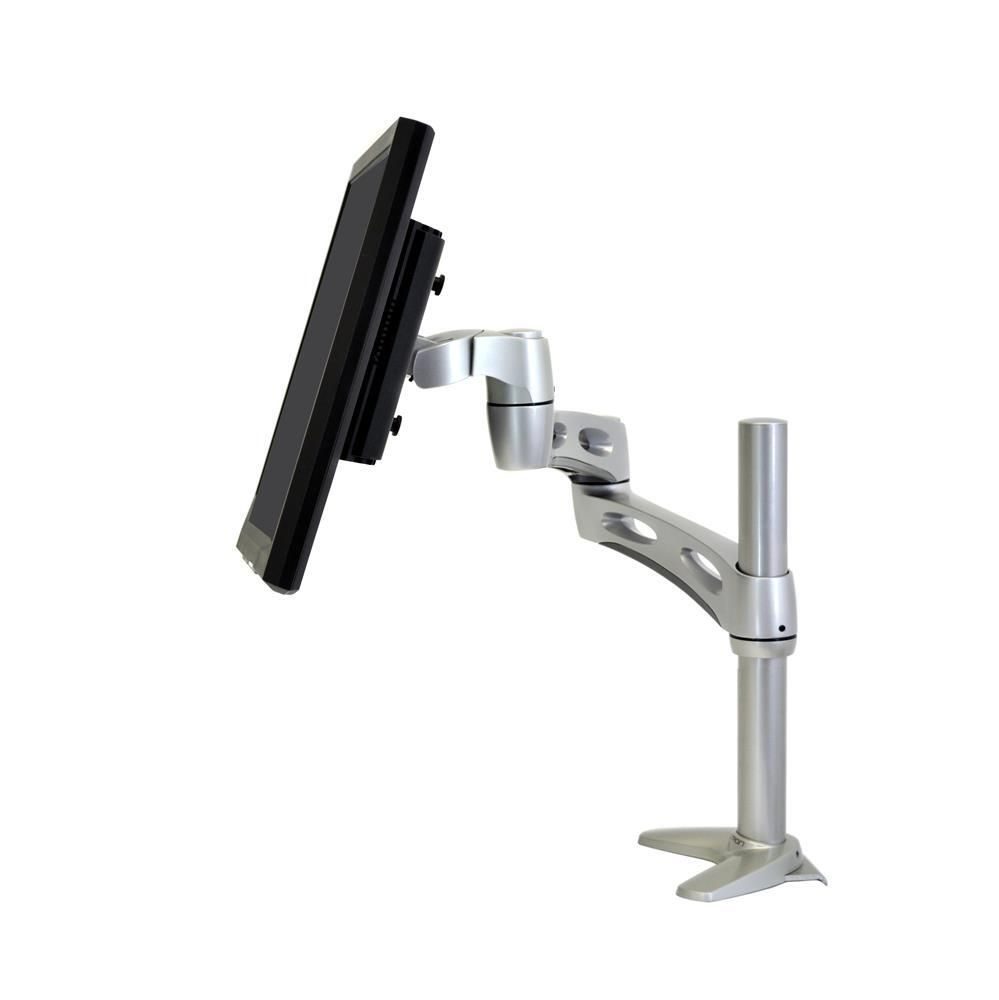 Ergotron Neo-Flex Monitorarm Tischhalterung für einen Monitor bis 60,96 cm 24 Zoll silber
