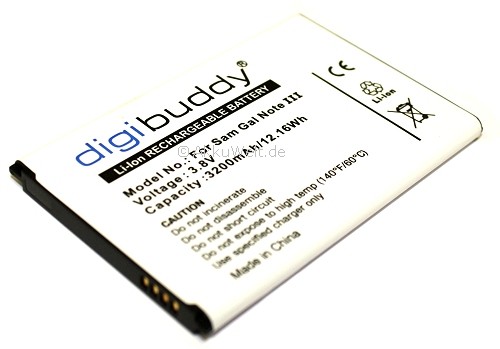 Ersatz Akku für Samsung Galaxy Note III Note 3 SM-N9000 SM-N9005 B800BE B800B... Ersatz Akku für Samsung Galaxy Note III Note 3 SM-N9000 SM-N9005 B800BE B800B...