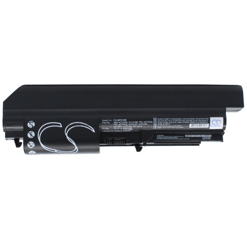 Ersatzakku - CS-IBT61NB - IBM 41U3197 / ThinkPad R400 / T400 - 10,8 Volt 4400mAh Li-Ion