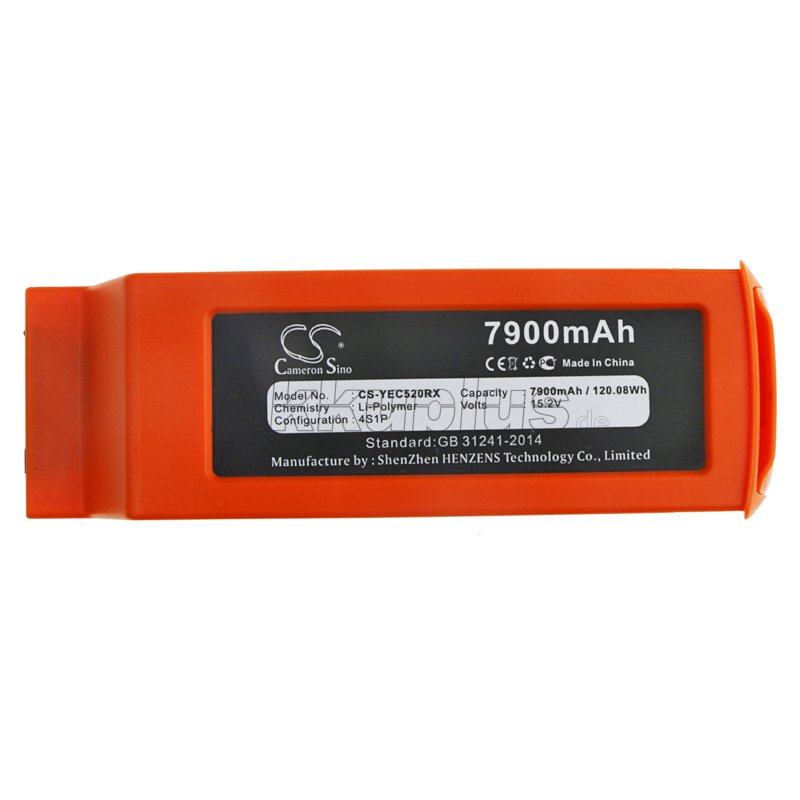 Ersatzakku - CS-YEC520RX - YUNEEC H520 Hexacopter Airframe - 15,2 Volt 7900mAh Li-Polymer