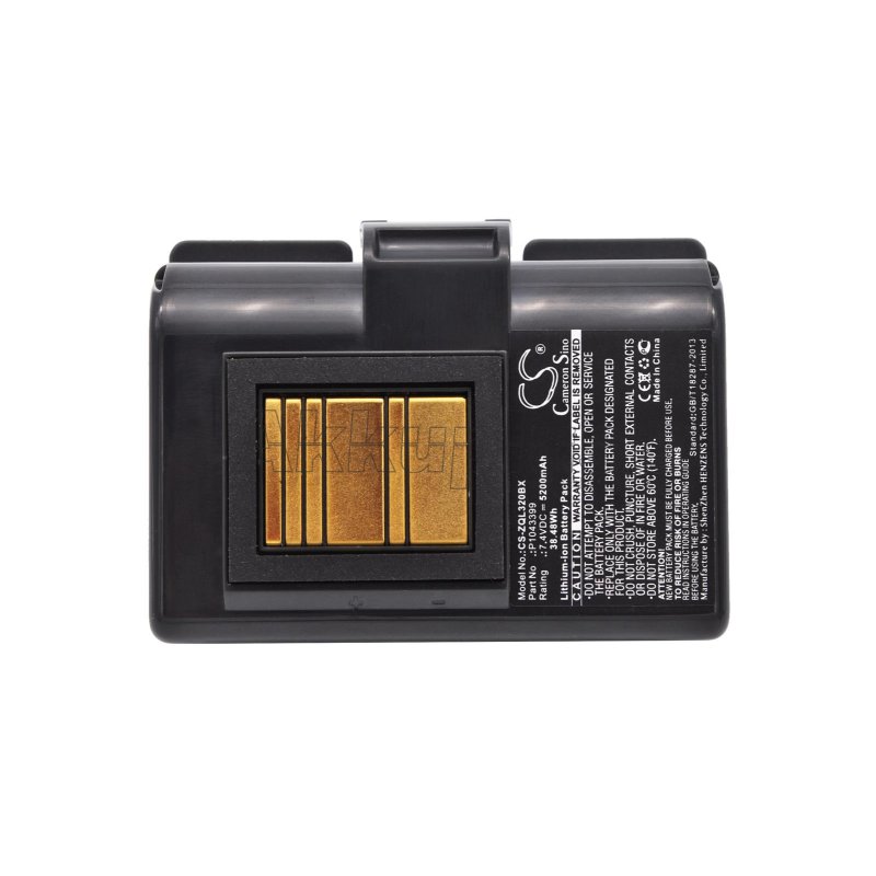 Ersatzakku - CS-ZQL320BX - Zebra QLN220 / P1023901 - 7,4 Volt 5200mAh Li-Ion