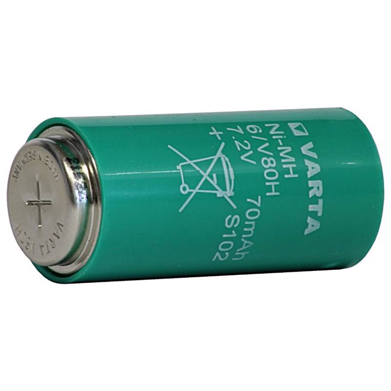 Ersatzakku VARTA Knopfzelle 6/V80H Accu Aku Akku Battery Batterie Ni-MH von Default