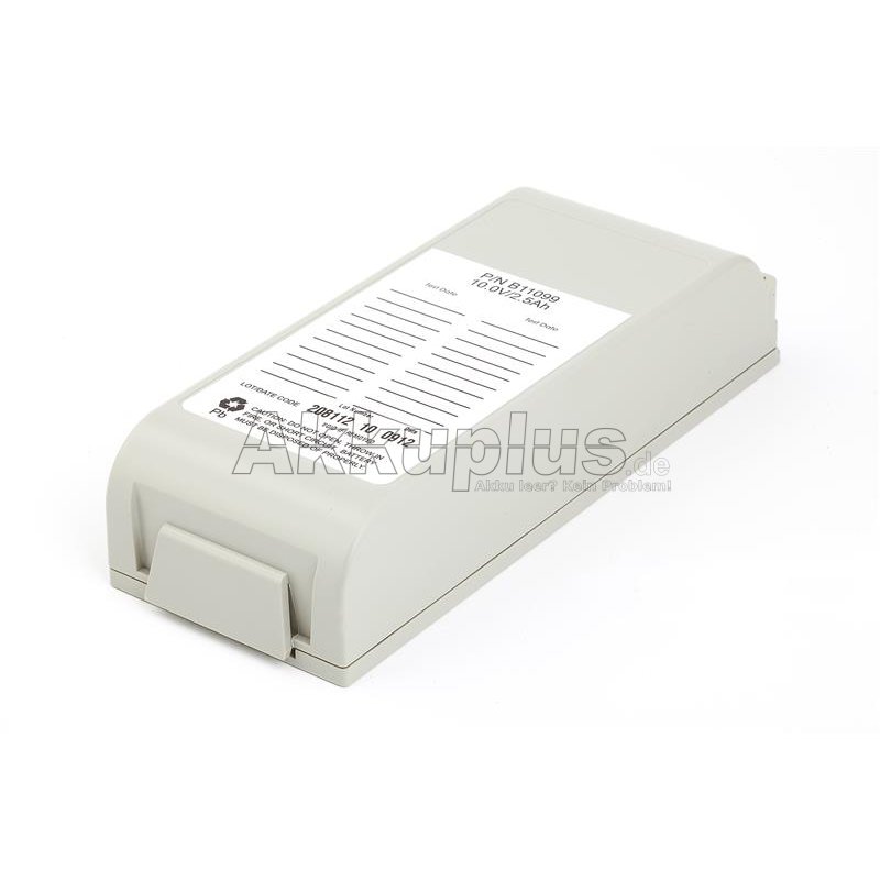 Ersatzakku - ZOLL Defibrillator NTP2 / PD1400 / 1600 / 1700 - 10 Volt 2500mAh Pb