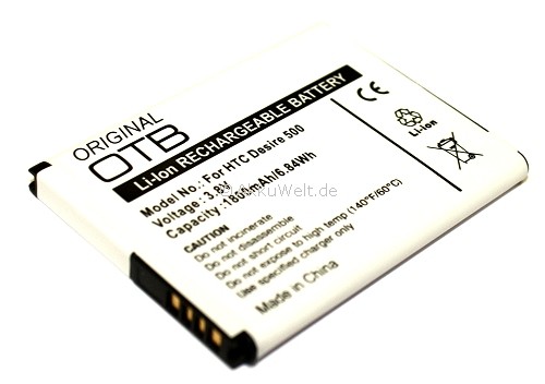 Ersatzakku für HTC Desire 500 Ersatzakku für HTC Desire 500