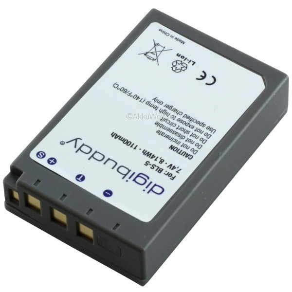 Ersatzakku für Olympus BLS-5 BLS-50 E-M10 Stylus 1 E-PM2 Ersatzakku für Olympus BLS-5 BLS-50 E-M10 Stylus 1 E-PM2