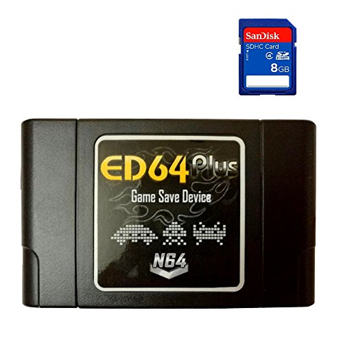 Everdrive N64 ED64 PLUS + 8GB SD CARD - NINTENDO 64 FLASH CART - PAL/NTSC