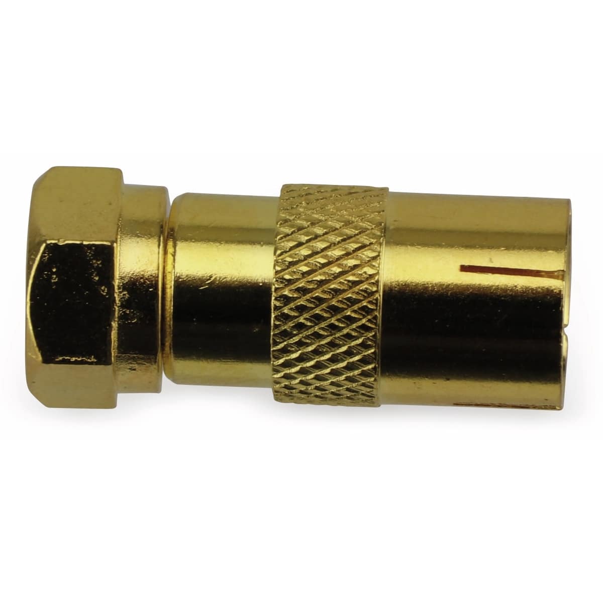 S-IMPULS F-Adapter, F-Stecker/Koaxialkupplung, vergoldet S-IMPULS F-Adapter, F-Stecker/Koaxialkupplung, vergoldet von S-IMPULS