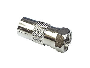 S-IMPULS F-Adapter, F-Stecker/Koaxialkupplung S-IMPULS F-Adapter, F-Stecker/Koaxialkupplung von S-IMPULS