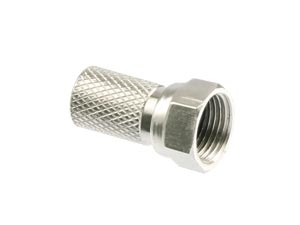 S-IMPULS F-Stecker, 6,7 mm, Aufdrehmontage, Dichtung von S-IMPULS