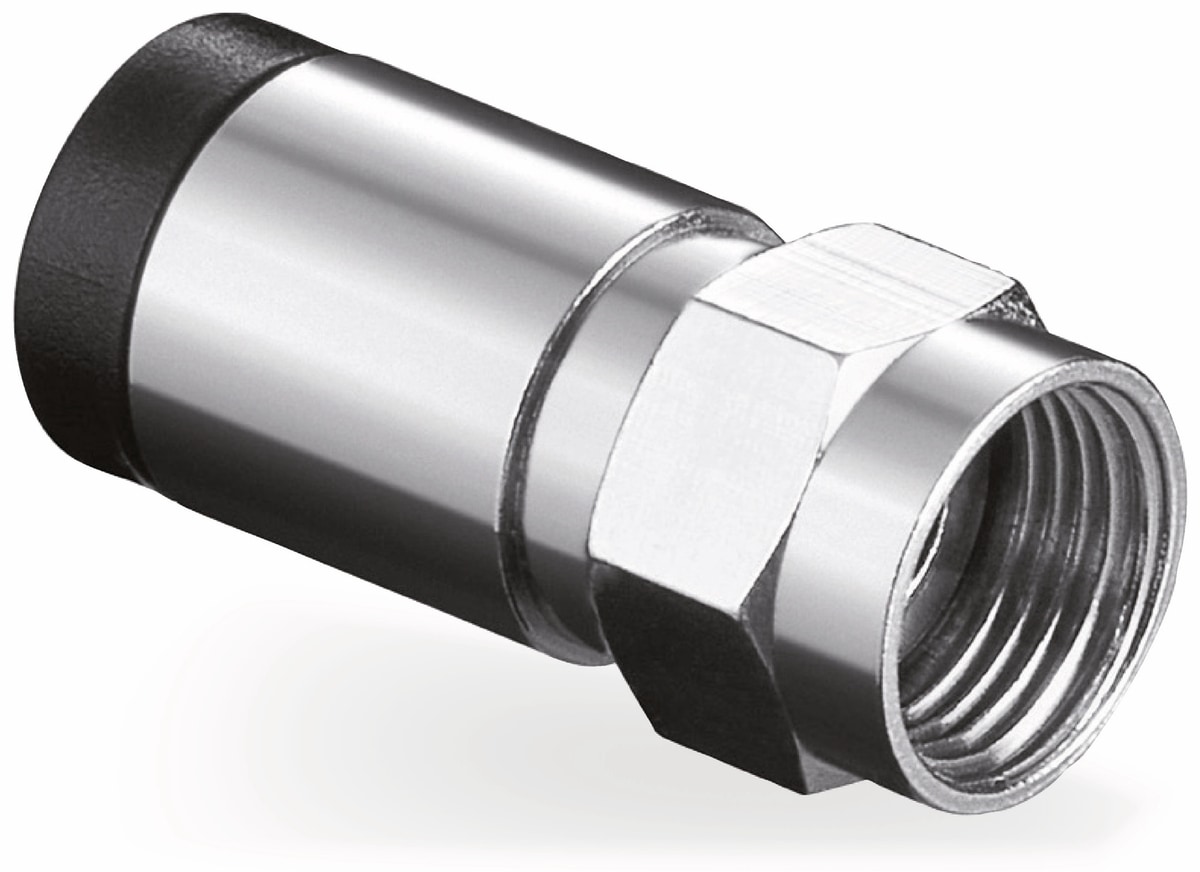 S-IMPULS F-Stecker, 7,2 mm, Kompressionsmontage S-IMPULS F-Stecker, 7,2 mm, Kompressionsmontage von S-IMPULS