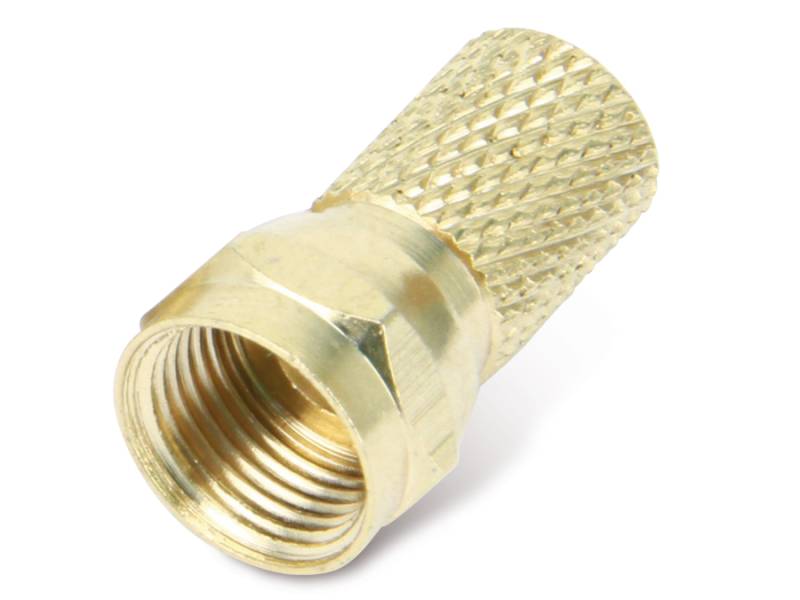 S-IMPULS F-Stecker, 7,3 mm, Aufdrehmontage von S-IMPULS