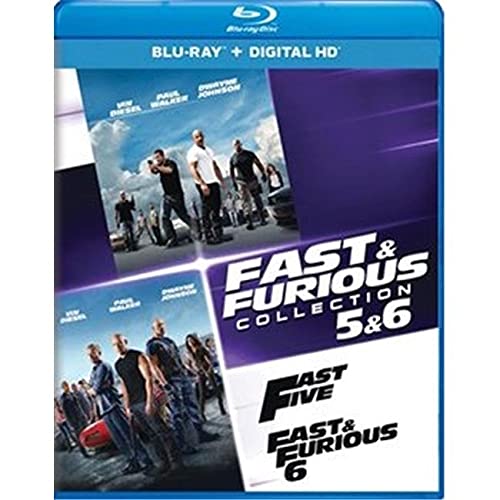 FAST & FURIOUS COLLECTION: 5 & 6 - FAST & FURIOUS COLLECTION: 5 & 6 (2 Blu-ray)