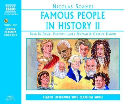 Famous People in History: v. 2 by Soames, Nicolas (2000) Audio CD