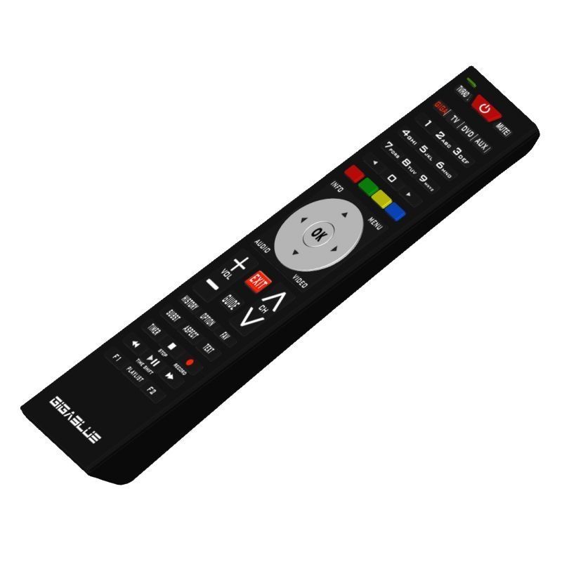 Fernbedienung V2 Universal für GigaBlue Universal für SE, UE & Quad Plus Fernbedienung V2 Universal für GigaBlue Universal für SE, UE & Quad Plus