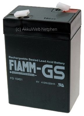 Fiamm FG10451 für Mellert TL232 TL231 Handstrahler SY640C DATA Gessler HSW-V2 Fiamm FG10451 für Mellert TL232 TL231 Handstrahler SY640C DATA Gessler HSW-V2