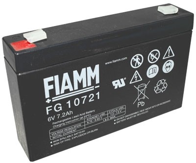 Fiamm FG10721 Blei Gel Akku Fiamm FG10721 Blei Gel Akku