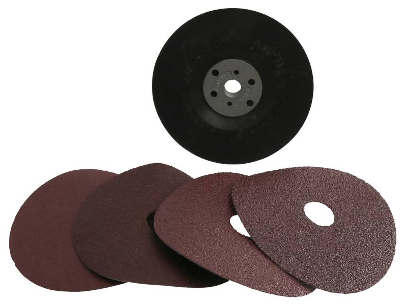Fiberschleifscheiben-Set 69166 für Winkelschleifer von E.H.G. Lucas GmbH