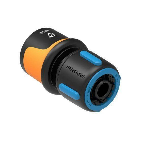 Fiskars Schlauchkupplung mit Stopper 13-15 mm (1/2-5/8'') von Fiskars
