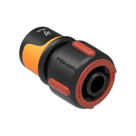Fiskars Schlauchkupplung mit Stopper 19 mm (3/4'') von Fiskars