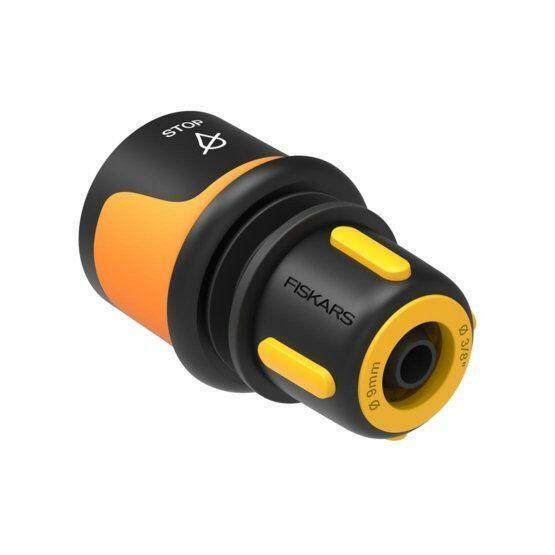 Fiskars Schlauchkupplung mit Stopper 9mm (3/8'') von Fiskars