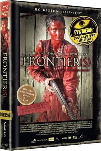 Frontier(s) - Frontiers - uncut - LIMITED 500 EDITION - Blu-ray + DVD - WATTIERTES MediaBook - Cover F (Retro)