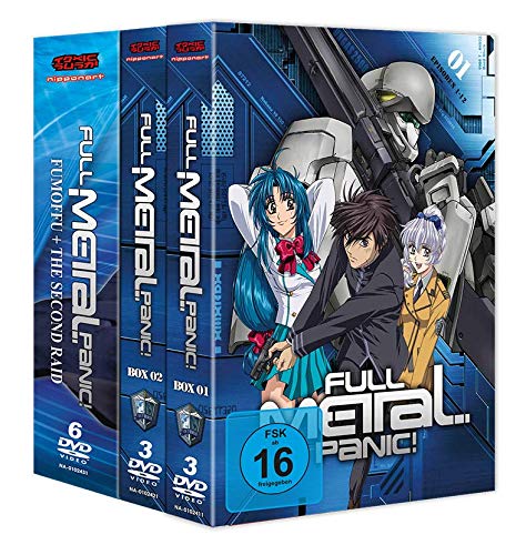Full Metal Panic! Komplett-Set Bundle DVD (FMP! + Fumoffu + 2nd Raid, 12 DVDs)