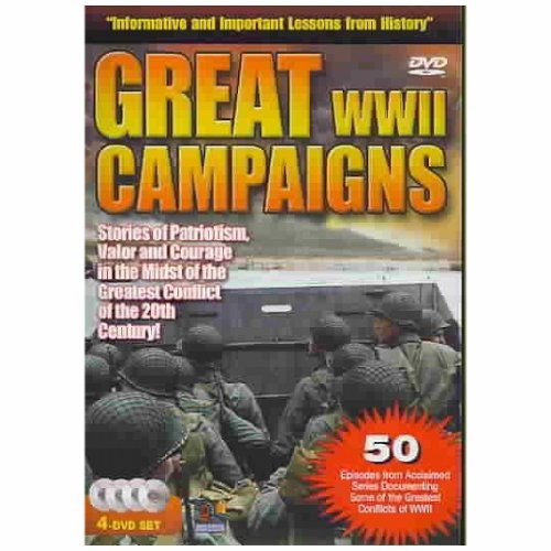 GREAT BATTLES OF WORLD WAR II (DVD/4 DISC)-NLA