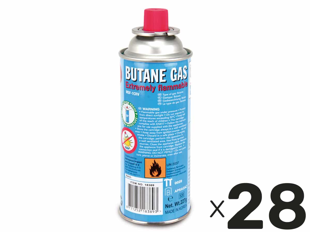 NOLA Gaskartusche 707_KM, 227g, 28 Stück NOLA Gaskartusche 707_KM, 227g, 28 Stück von KM Zündholz International Karl Müller GmbH