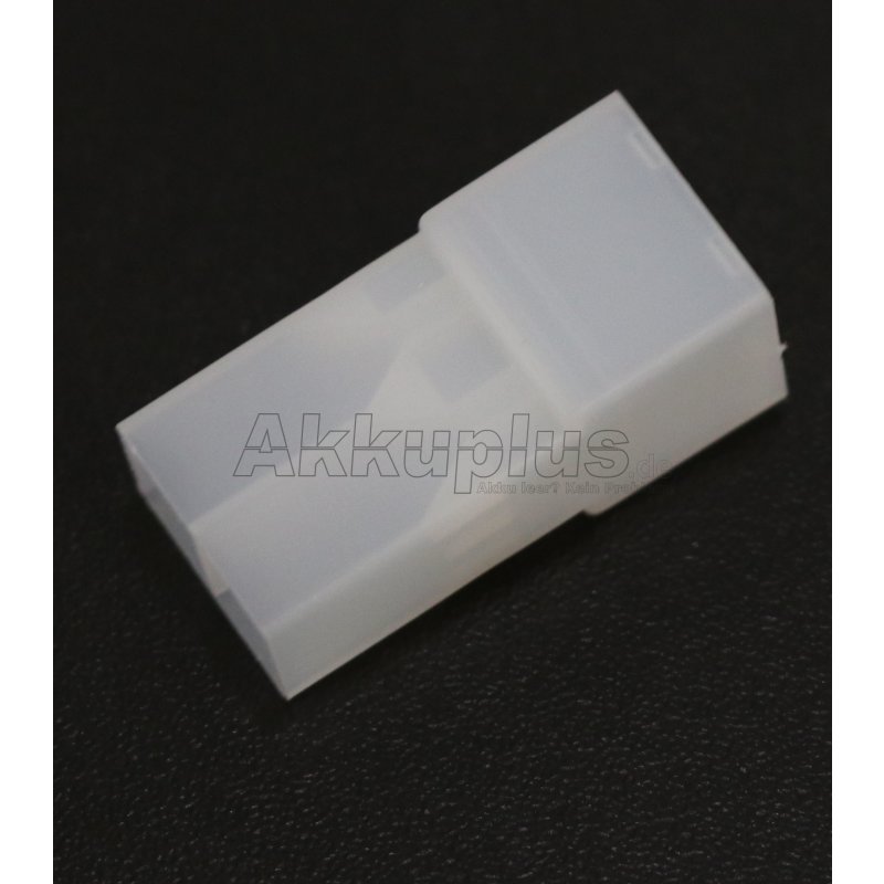 Gehäuse FSG 6,3-2 2-polig natur Polyamid - für Flachstecker KSR 6,3mm